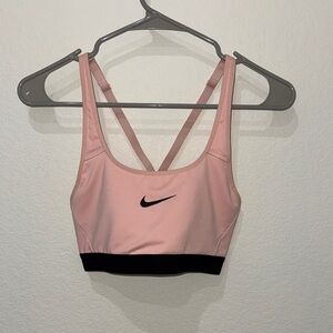 Nike Women's Blush Pink Sports Bra